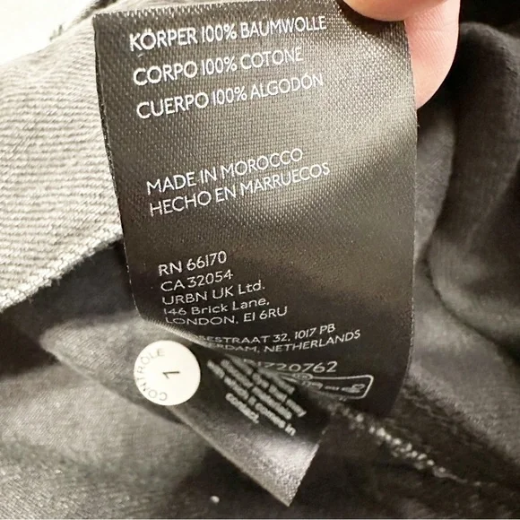 NEW Free People We The Free Fields of Flowers Wide Leg Black Denim Overalls XL - Picture 13 of 15